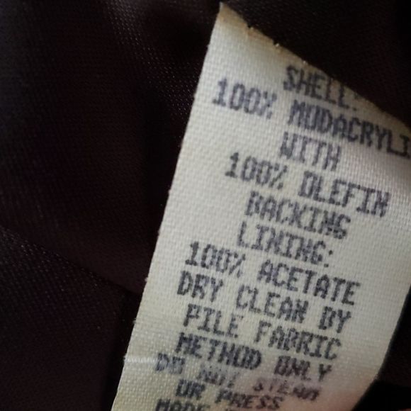 MARVIN RICHARDS oversized vintage faux-fur - Picture 11 of 16